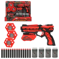 Бластер ChiToys Soft Bullet Gun FJ901 6+ / Стрел / Красный photo 5