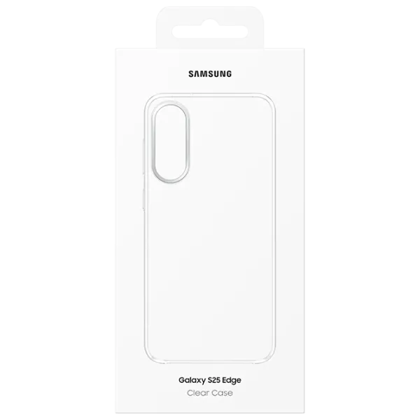 Чехол для смартфона Samsung Galaxy S25 Edge Samsung / Back / Силикон / Прозрачный Прозрачный photo 6