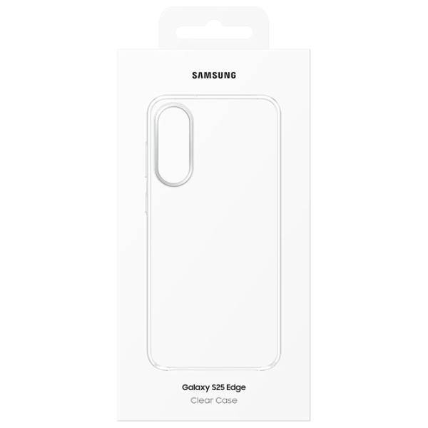 Чехол для смартфона Samsung Galaxy S25 Edge Samsung / Back / Силикон / Прозрачный Прозрачный photo 6