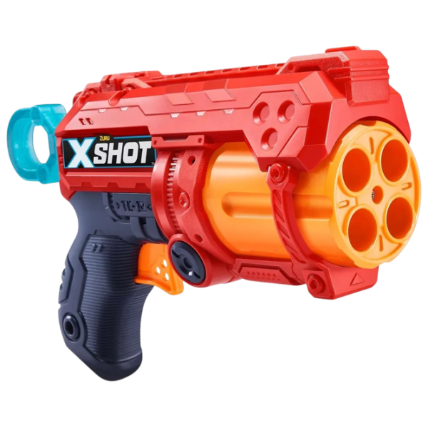 Blaster Zuru X-shot Fury 4 36377 8+ / Săgeți / Red photo 1 Blaster Zuru X-shot Fury 4 36377 8+ / Săgeți / Red photo 1