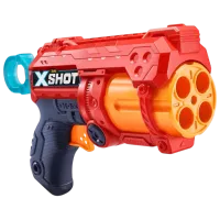 Бластер Zuru X-shot Fury 4 36377 8+ / Стрел / Красный