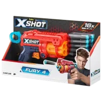 Бластер Zuru X-shot Fury 4 36377 8+ / Стрел / Красный photo 3