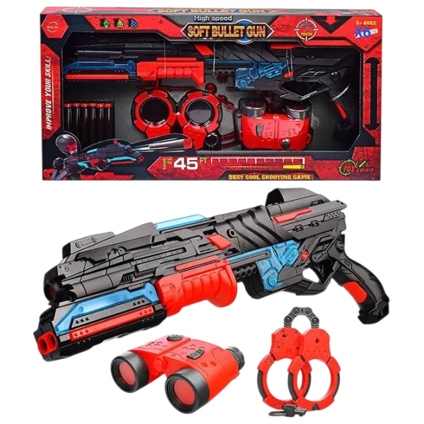 Бластер ChiToys FJ919  5+ / Стрел / Черный photo 5 Бластер ChiToys FJ919  5+ / Стрел / Черный photo 5