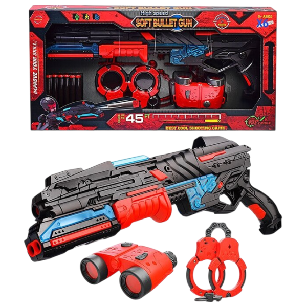 Бластер ChiToys FJ919  5+ / Стрел / Черный photo 5 Бластер ChiToys FJ919  5+ / Стрел / Черный photo 5