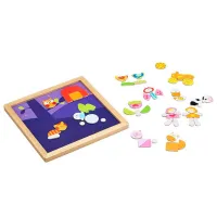Развивающий набор Classic World Farm Magnetic Activity Box 3534 3+ / Разноцветный Розовый photo 2