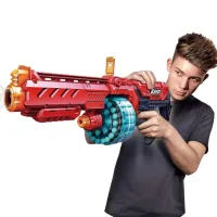 Blaster Zuru X-shot Turbo Fire 36270 8+ / Săgeți / Red photo 4