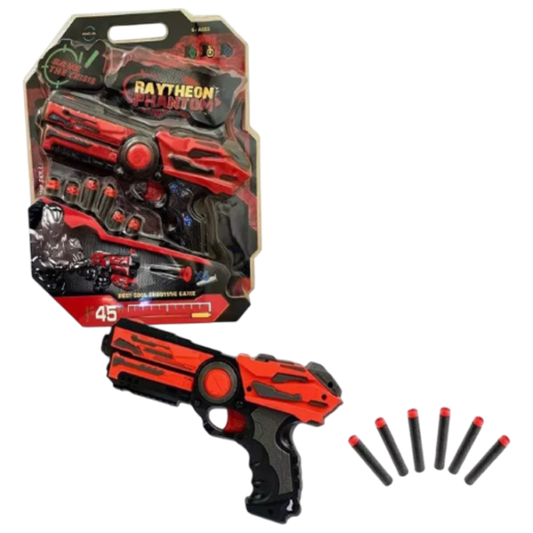 Blaster ChiToys FJ806  6+ / Săgeți / Red photo 3