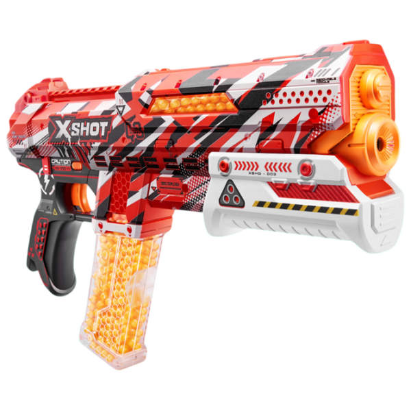 Blaster Zuru X-shot Hyper Gel Small 36622 6+ / bile / Red photo 1 Blaster Zuru X-shot Hyper Gel Small 36622 6+ / bile / Red photo 1