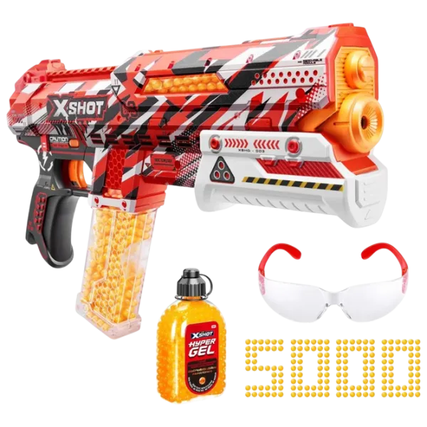 Blaster Zuru X-shot Hyper Gel Small 36622 6+ / bile / Red photo 2 Blaster Zuru X-shot Hyper Gel Small 36622 6+ / bile / Red photo 2