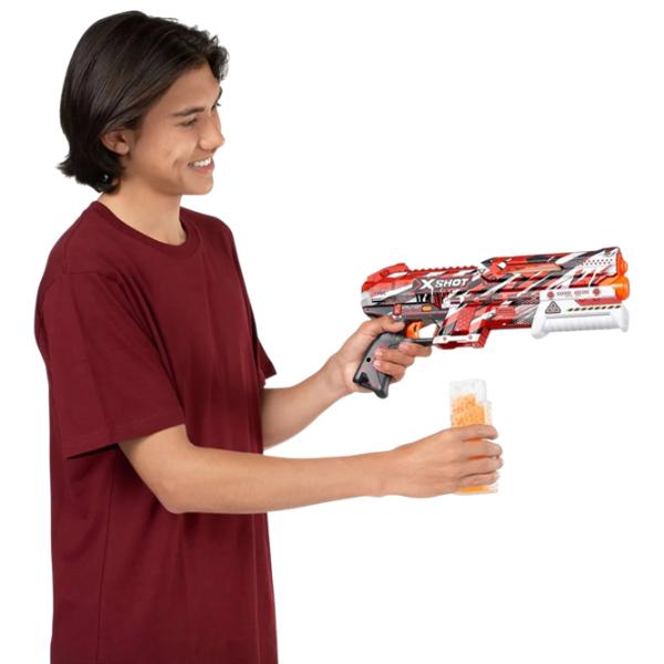 Blaster Zuru X-shot Hyper Gel Small 36622 6+ / bile / Red photo 10 Blaster Zuru X-shot Hyper Gel Small 36622 6+ / bile / Red photo 10