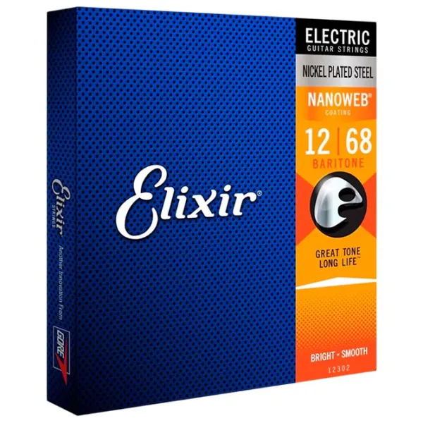 Струны Elixir Nanoweb  Синий / Никель photo 1
