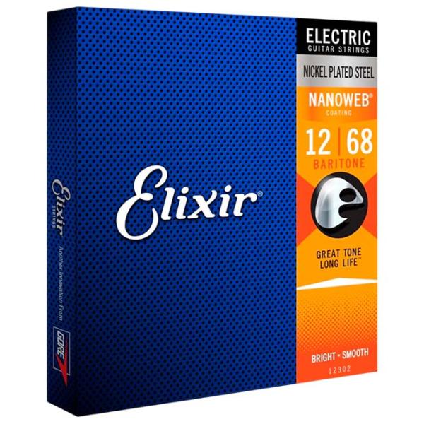 Струны Elixir Nanoweb  Синий / Никель photo 1