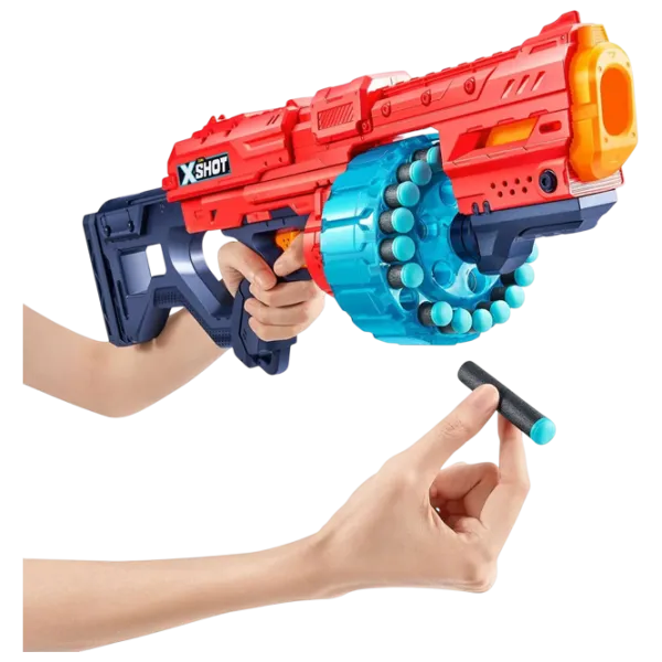 Бластер Zuru X-shot Max Havoc 36446 8+ / Стрел / Красный photo 2 Бластер Zuru X-shot Max Havoc 36446 8+ / Стрел / Красный photo 2