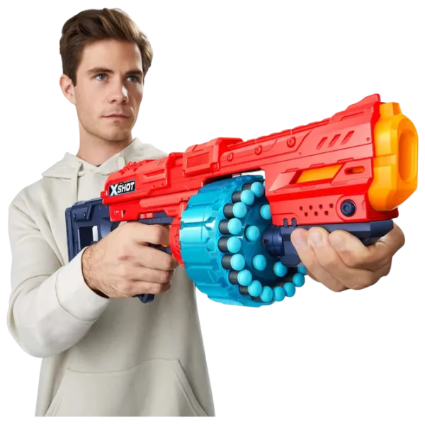 Бластер Zuru X-shot Max Havoc 36446 8+ / Стрел / Красный photo 3 Бластер Zuru X-shot Max Havoc 36446 8+ / Стрел / Красный photo 3
