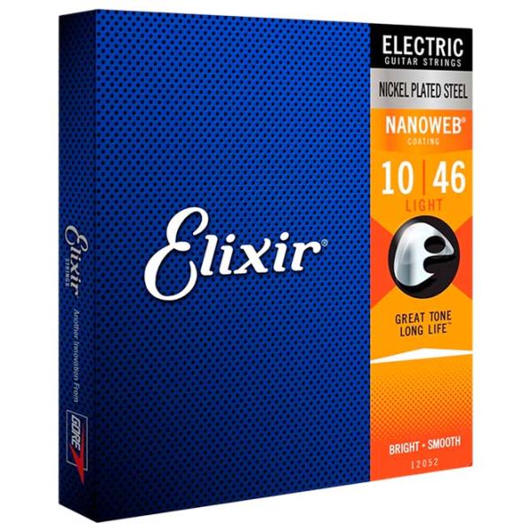 Струны Elixir Nanoweb  Синий / Никель photo 1