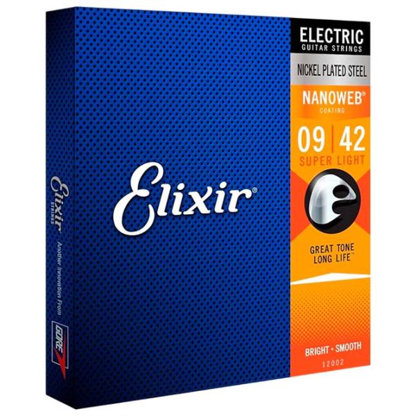 Струны Elixir Nanoweb  Синий / Никель photo 1