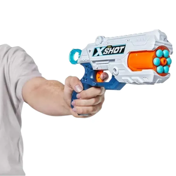 Blaster Zuru X-shot Excel Reflex 6 36433 8+ / Săgeți / White photo 5