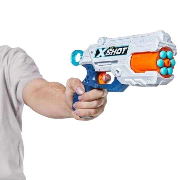 Blaster Zuru X-shot Excel Reflex 6 36433 8+ / Săgeți / White photo 5