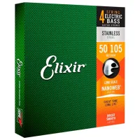 Струны Elixir Nanoweb  Зеленый / Cталь