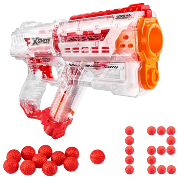 Blaster Zuru X-shot Respawn 36499 14+ / Săgeți / Red photo 6