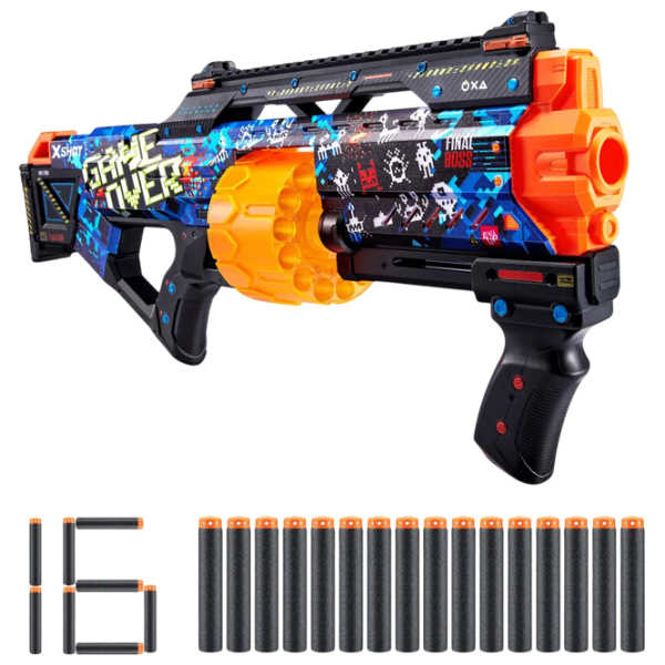 Blaster Zuru X-shot Skins-Last Stand 36518 14+ / Săgeți / Multicolor photo 2 Blaster Zuru X-shot Skins-Last Stand 36518 14+ / Săgeți / Multicolor photo 2