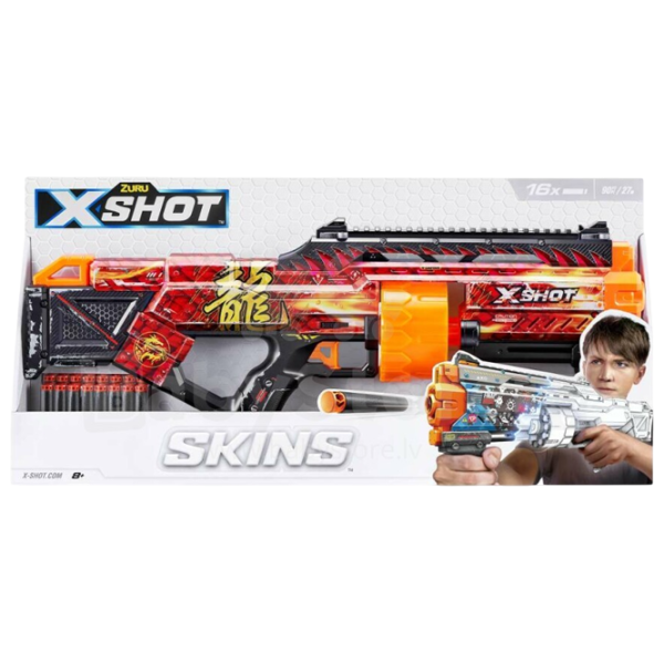 Blaster Zuru X-shot Skins-Last Stand 36518 14+ / Săgeți / Multicolor photo 5 Blaster Zuru X-shot Skins-Last Stand 36518 14+ / Săgeți / Multicolor photo 5
