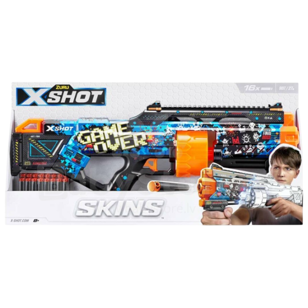 Blaster Zuru X-shot Skins-Last Stand 36518 14+ / Săgeți / Multicolor photo 6 Blaster Zuru X-shot Skins-Last Stand 36518 14+ / Săgeți / Multicolor photo 6