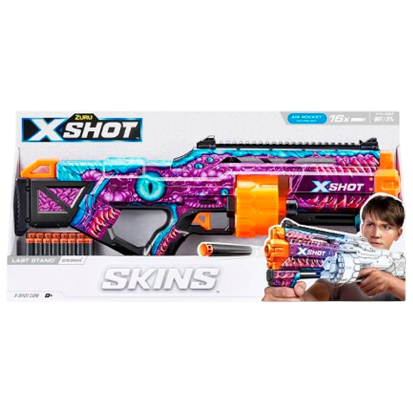 Blaster Zuru X-shot Skins-Last Stand 36518 14+ / Săgeți / Multicolor photo 7 Blaster Zuru X-shot Skins-Last Stand 36518 14+ / Săgeți / Multicolor photo 7