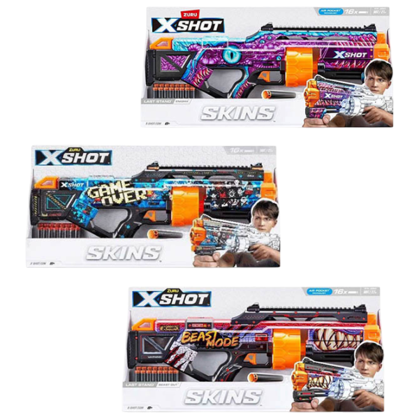 Blaster Zuru X-shot Skins-Last Stand 36518 14+ / Săgeți / Multicolor photo 9 Blaster Zuru X-shot Skins-Last Stand 36518 14+ / Săgeți / Multicolor photo 9