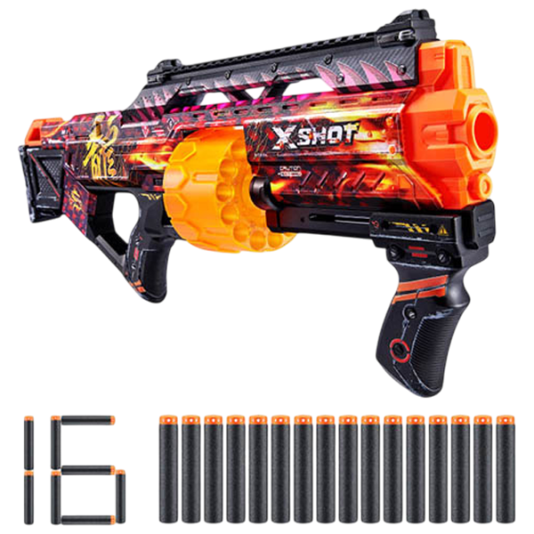 Blaster Zuru X-shot Skins-Last Stand 36518 14+ / Săgeți / Multicolor photo 10 Blaster Zuru X-shot Skins-Last Stand 36518 14+ / Săgeți / Multicolor photo 10