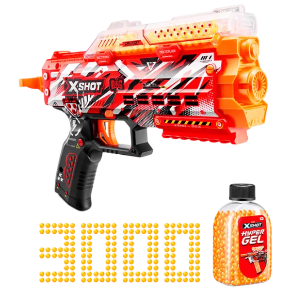 Blaster Zuru X-shot Stinger Hyper Gel 36728 14+ / Bile gel / Red photo 2 Blaster Zuru X-shot Stinger Hyper Gel 36728 14+ / Bile gel / Red photo 2