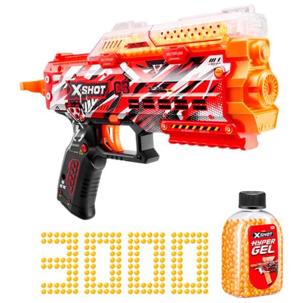 Blaster Zuru X-shot Stinger Hyper Gel 36728 14+ / Bile gel / Red photo 2 Blaster Zuru X-shot Stinger Hyper Gel 36728 14+ / Bile gel / Red photo 2