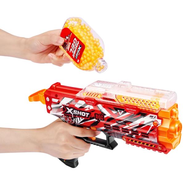 Blaster Zuru X-shot Stinger Hyper Gel 36728 14+ / Bile gel / Red photo 4 Blaster Zuru X-shot Stinger Hyper Gel 36728 14+ / Bile gel / Red photo 4