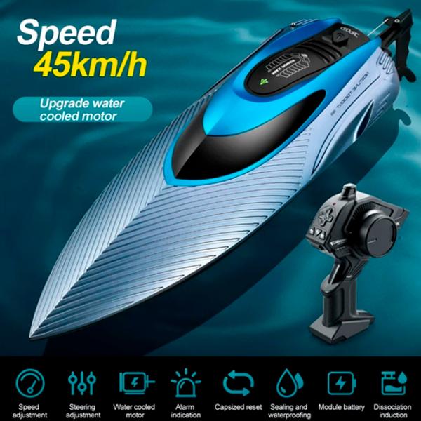 Лодка ChiToys 4D-S3  45 км/ч / / Синий Серый photo 3