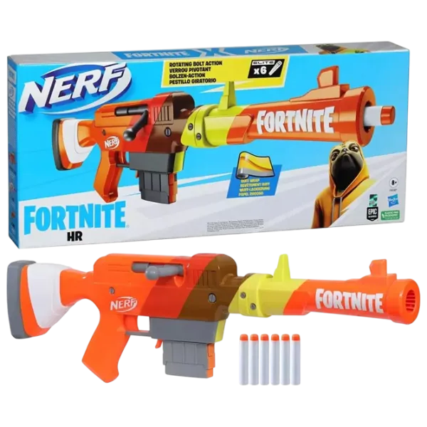 Blaster Nerf Fortnite HR F4107 8+ / Săgeți / Orange photo 2