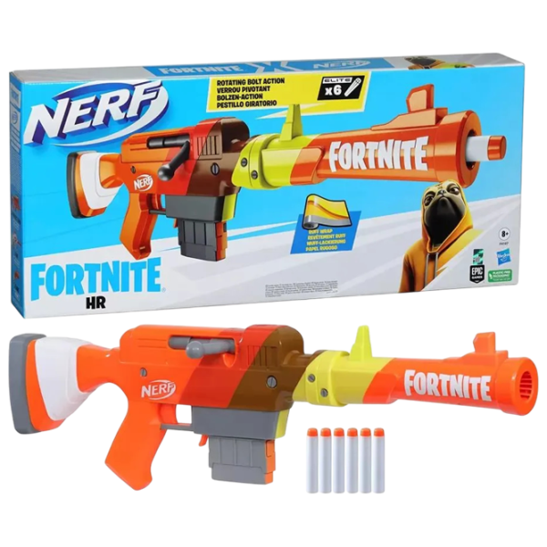 Blaster Nerf Fortnite HR F4107 8+ / Săgeți / Orange photo 2