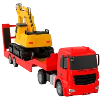 Camion Double E MB Arocs E663-003 3 km/h / / Yellow Red