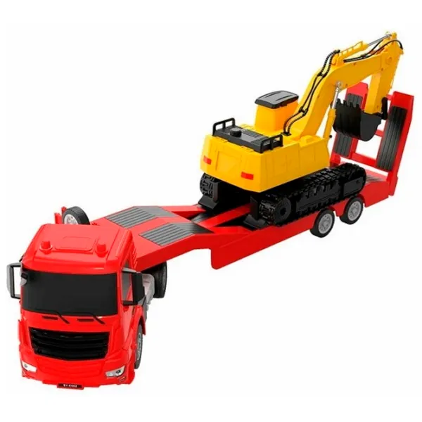 Camion Double E MB Arocs E663-003 3 km/h / / Yellow Red photo 3