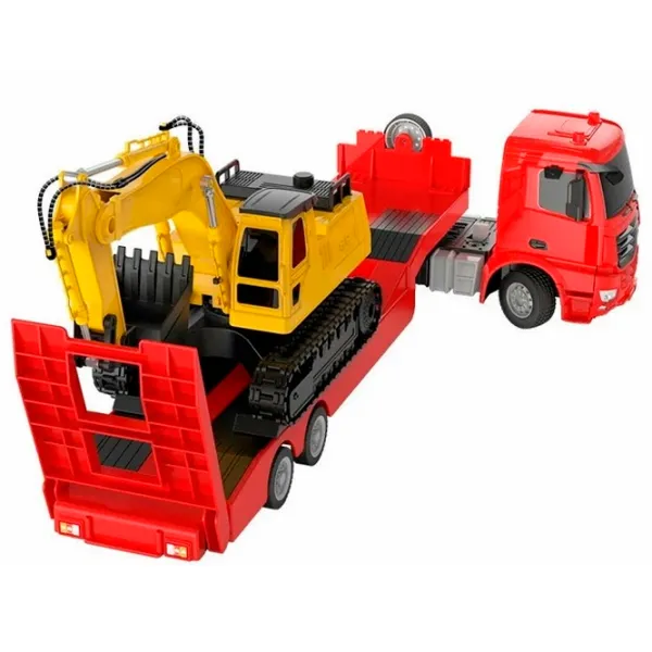 Camion Double E MB Arocs E663-003 3 km/h / / Yellow Red photo 5