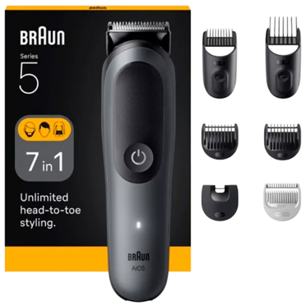 Машинка для стрижки Braun AIO5520 Серый photo 1
