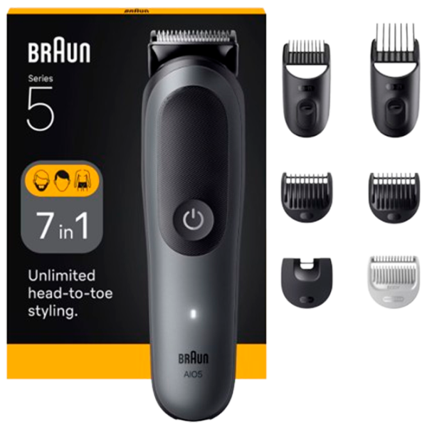 Машинка для стрижки Braun AIO5520 Серый photo 1