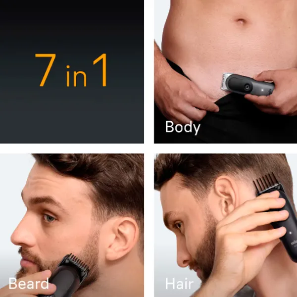 Машинка для стрижки Braun AIO5520 Серый photo 3