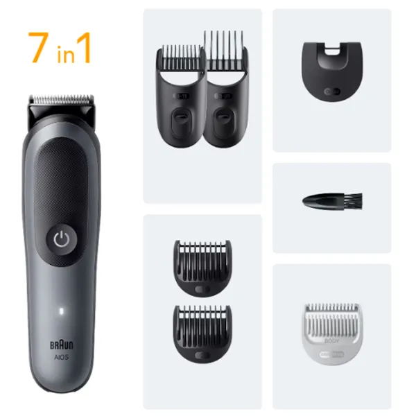 Машинка для стрижки Braun AIO5520 Серый photo 6