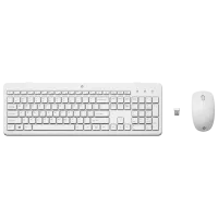 Клавиатура и Мышь HP 230 Беспроводные / Белый