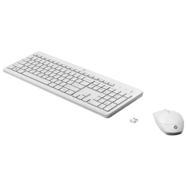 Клавиатура и Мышь HP 230 Беспроводные / Белый photo 2