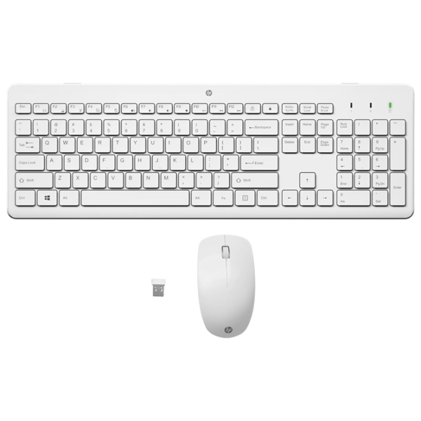Клавиатура и Мышь HP 230 Беспроводные / Белый photo 3