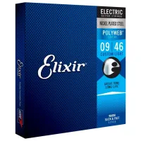 Струны Elixir Polyweb  Синий / Никель