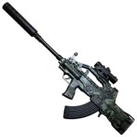 Игрушечный пистолет J-Shot QBZ-95 JF-027G 12+ / Гелевые шарики / Зеленый photo 2