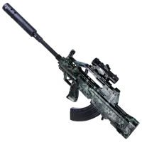 Игрушечный пистолет J-Shot QBZ-95 JF-027G 12+ / Гелевые шарики / Зеленый photo 3
