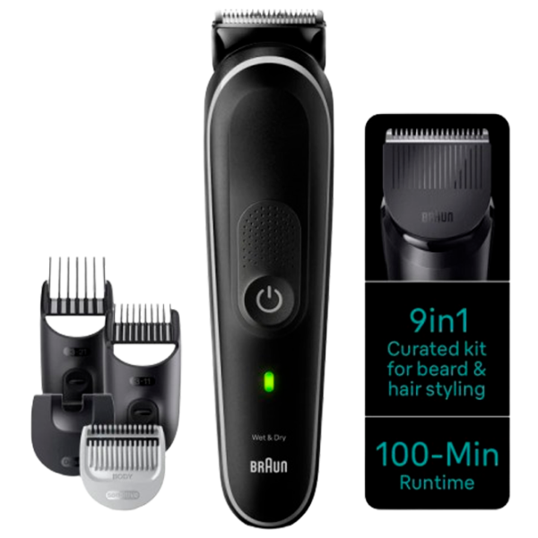 Trimmer facial Braun MGK5420 Black photo 3